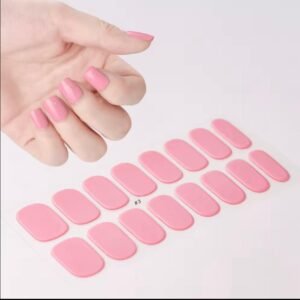 Stikers de 16 uñas - Rosa